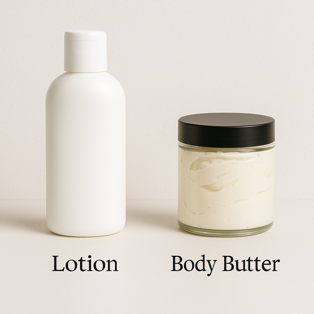 Lotion vs Body Butter