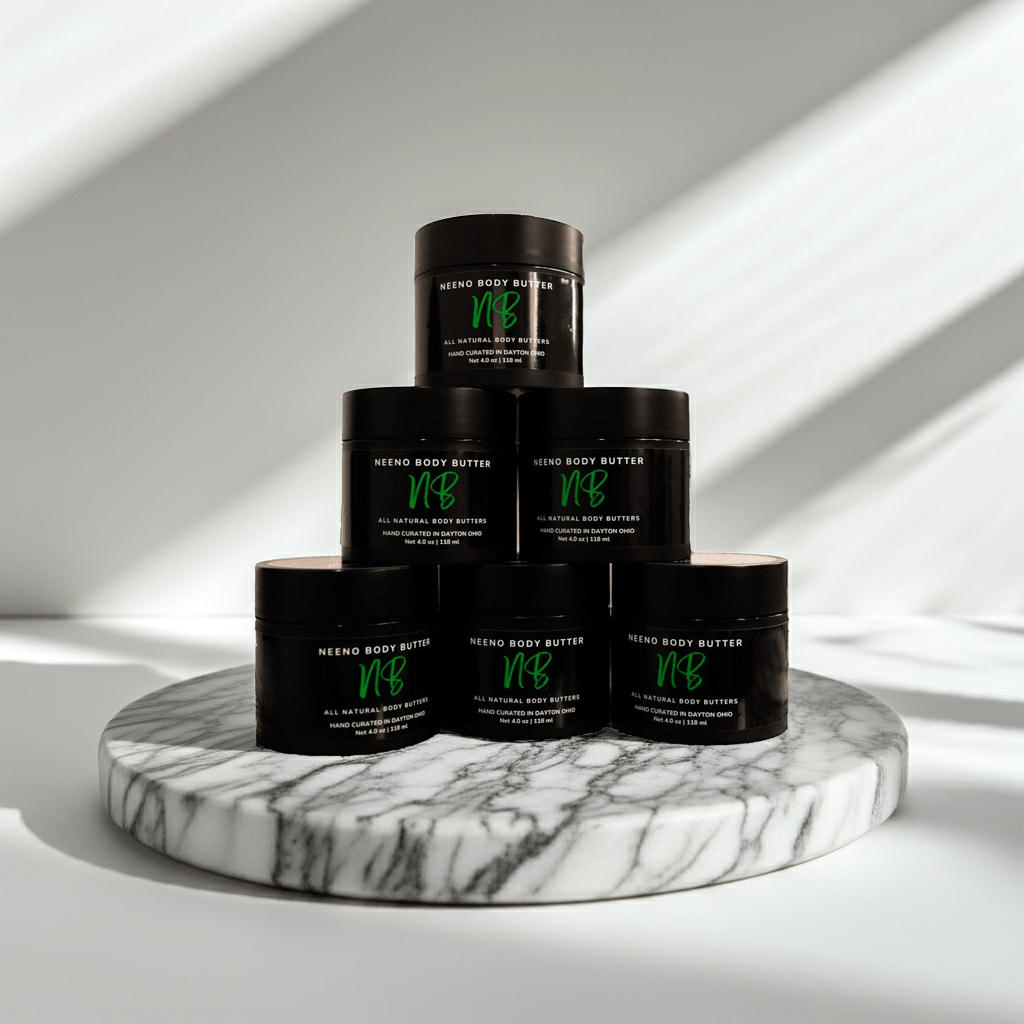 Neeno Body Butter Mini Sampler Pack - Signature & Aura Collection, 6-1 oz