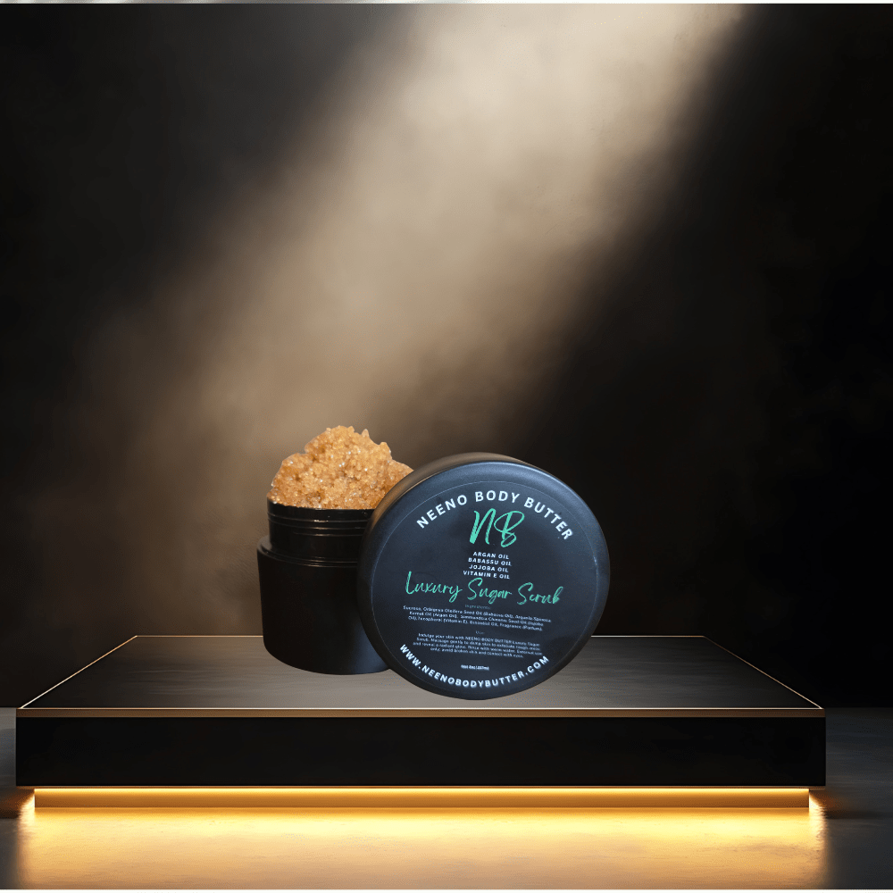 Natural Love Luxury Sugar Scrub | Neeno Body Butter| Unscented