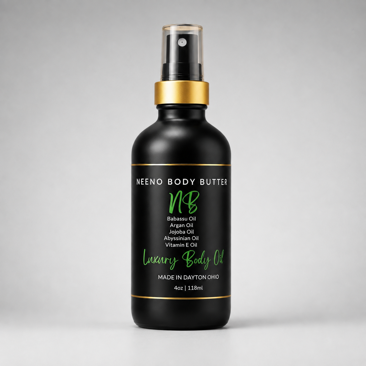 Natural Love Luxury Body Oil | Neeno Body Butter | Unscented