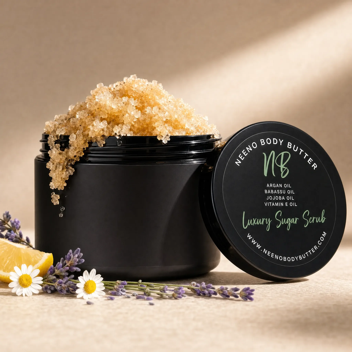 Lavender Love Luxury Sugar Scrub | Neeno Body Butter| Floral