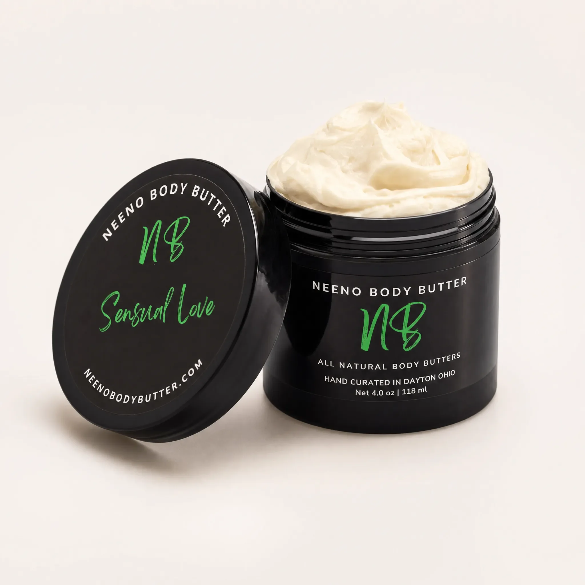 Sensual Love Neeno Body Butter Cream - Vanilla & Almond Forward