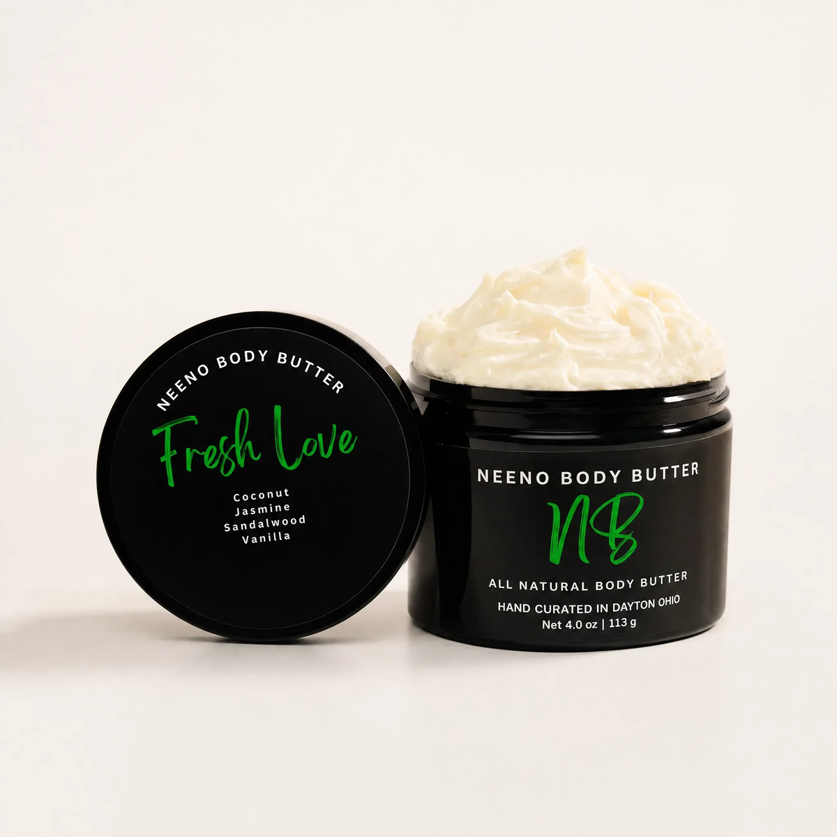 Fresh Love Neeno Body Butter - Coconut and Jasmine