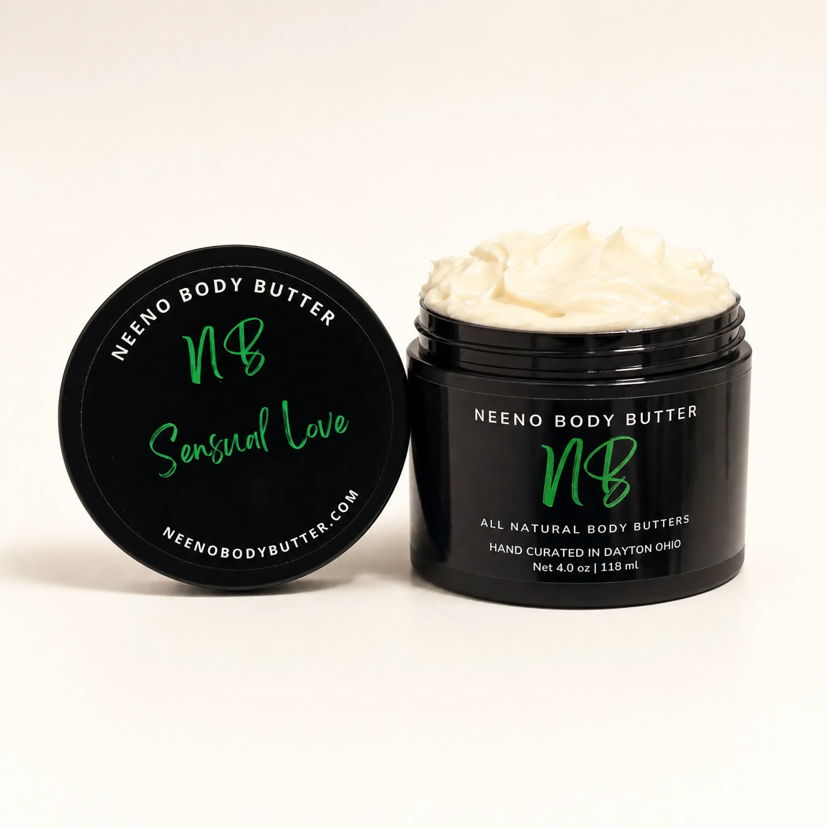 Sensual Love Neeno Body Butter Cream - Vanilla & Almond Forward
